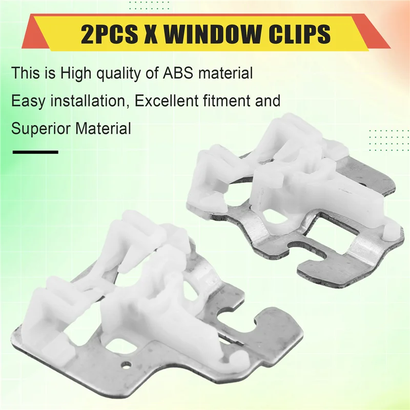 A30P-WINDOW คลิปสําหรับ BMW X5 E53 2000-2015 รถ REGULATOR ซ่อมคลิปโลหะ SLIDER ด้านหน้าซ้ายหรือขวา