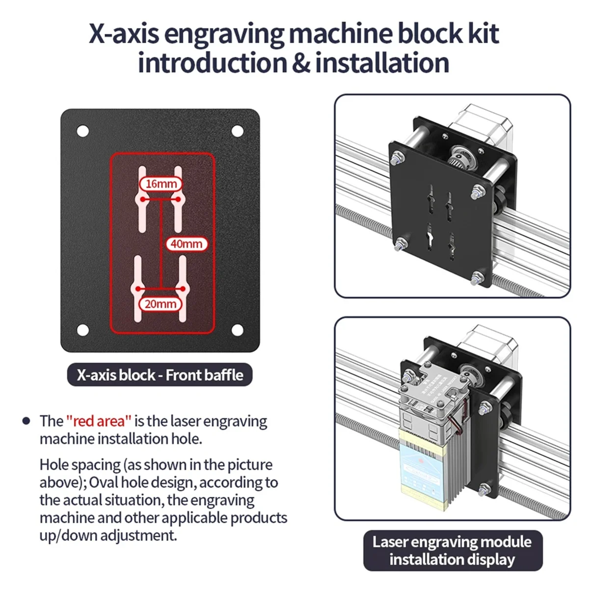 

Детали станка для лазерной гравировки ABME DIY X, комплект для движущегося скейтборда, подходит для алюминиевого профиля с V-образным пазом