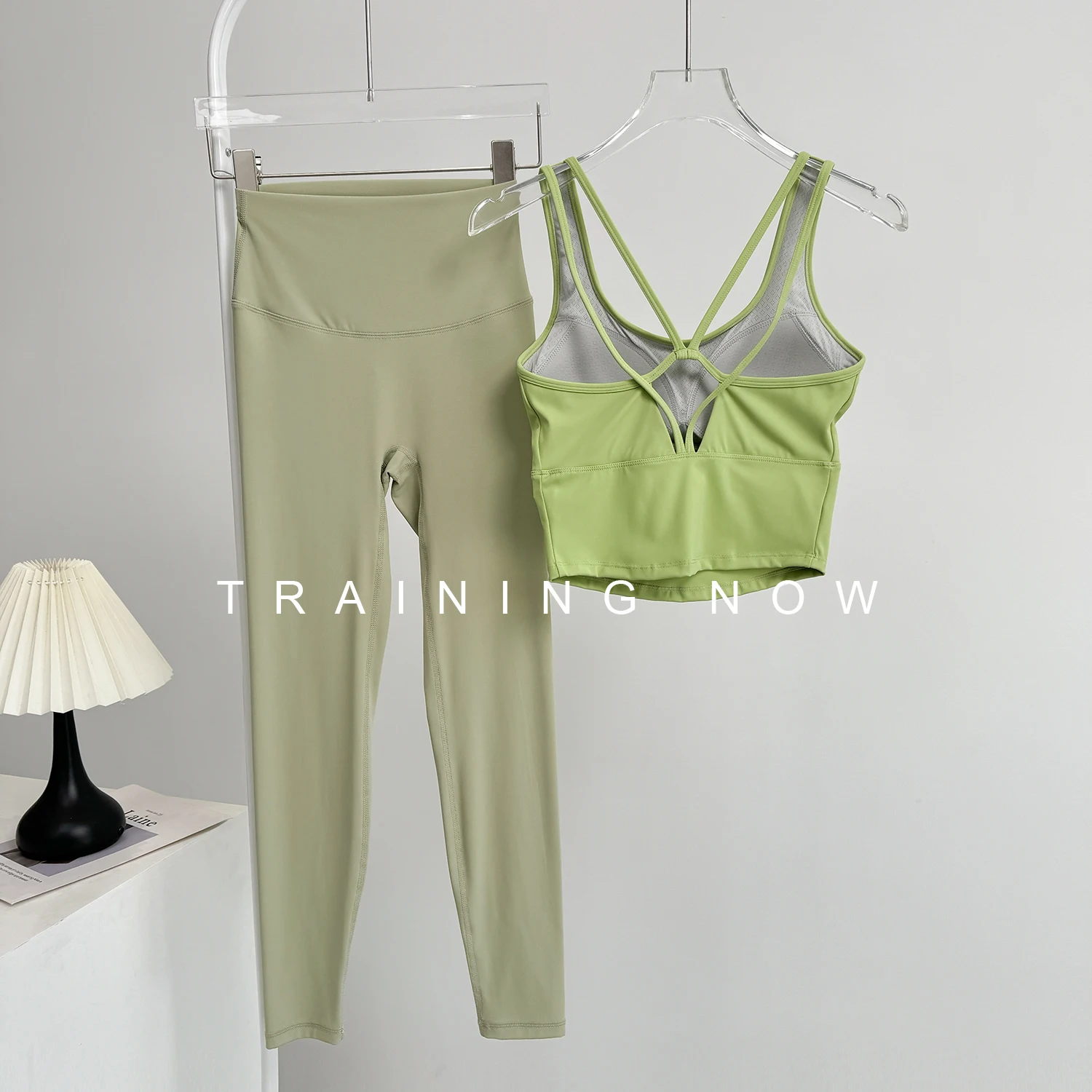 

Yoga clothing suit for female Internet celebrities beautiful sports training all-in-one vest high waist hip lifting running