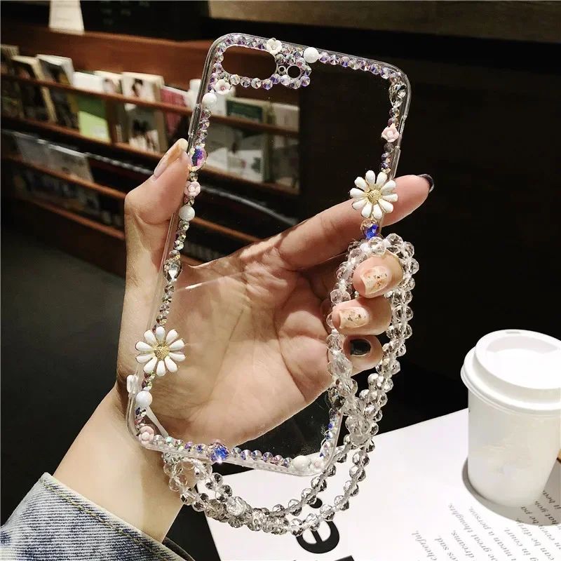 Luxury rhinestone case for Samsung Galaxy S23 ultra S24 S21 S22 plus Note 8 9 10 20