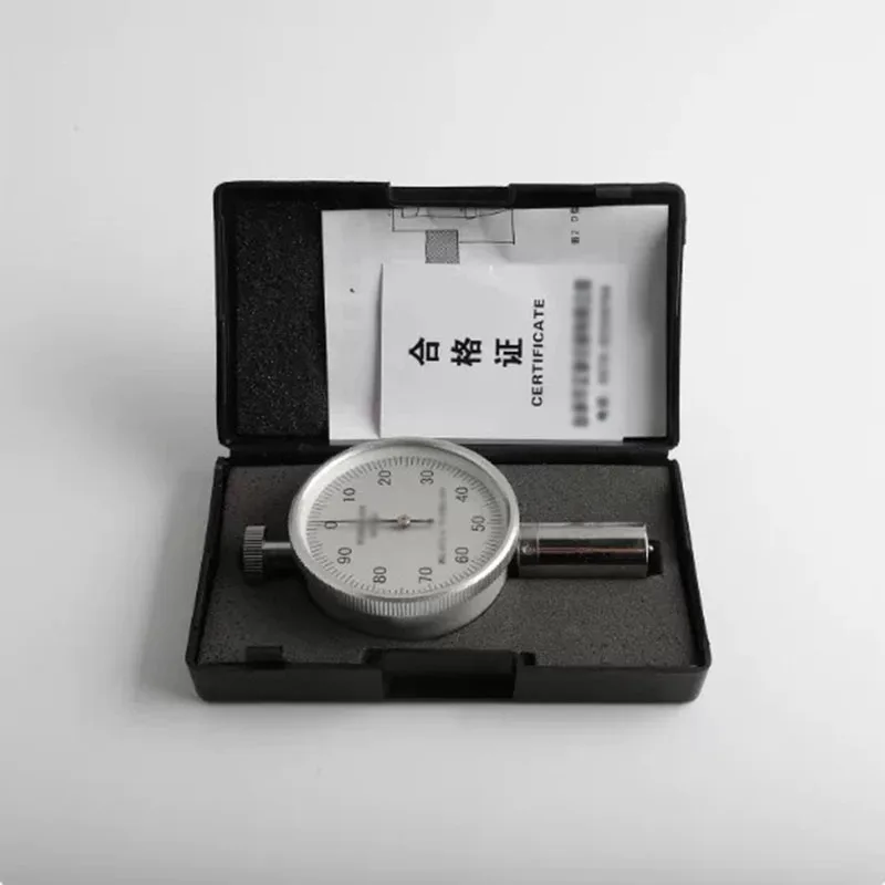 ASTM2240 LX-OO Rubber Hardness Tester Complete Set Equipped With Test Stand For Ultra Soft Foam And Silicone Gum