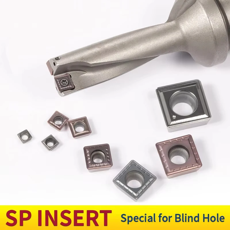 

Fast Violent Drill Blade SPMG CNC Machine Tool Milling Tools Carbide Insert Stainless Steel Steel Tool Head SPGT U Drill Blade
