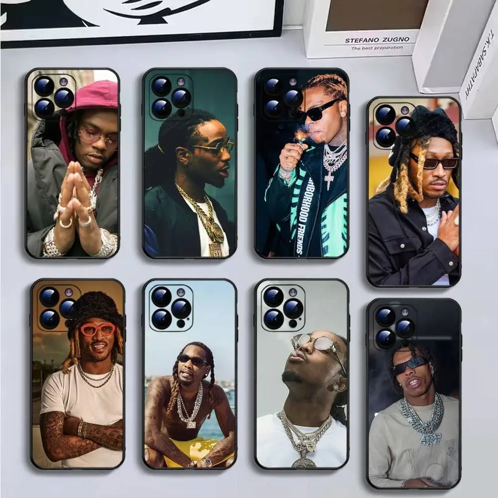 

Chief Keef American Rapper Phone Case For iPhone17,16,15,14,13,12,11 Plus,Pro Max,Soft Black Cover