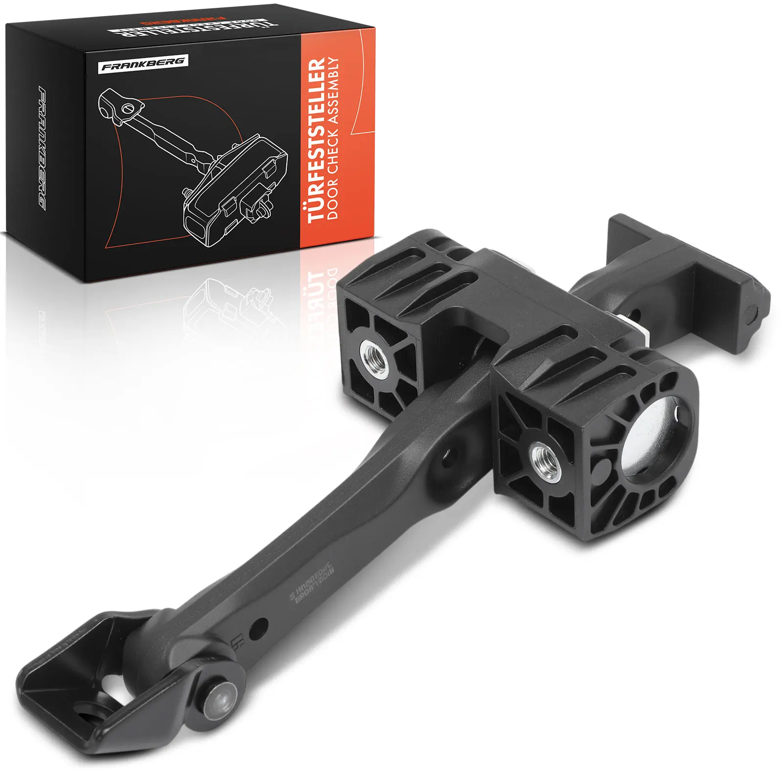 Frankberg 1x platen deurvangst riem deurstopper voorkant voor MINI Mini R50 R53 R56 R52 R57 R55 51214445522 41517127180