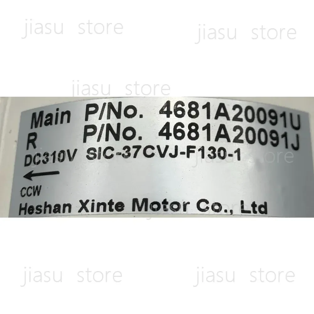 New Fan Motor 4681A20091U For LG Air Conditioner Indoor Unit SIC-37CVJ-F130-1 4681A20091J DC310V Conditioning Parts