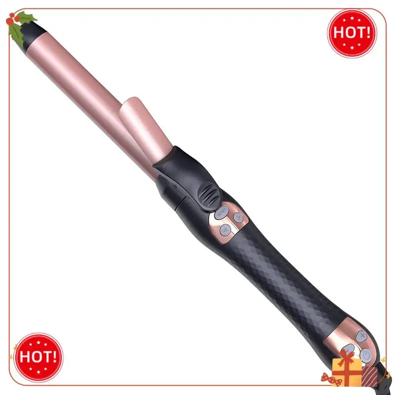 Ferro de ondulação rotativo de aquecimento rápido automático ABLE, ferro de ondulação de temperatura, ferro de ondulação de tensão dupla plugue UE