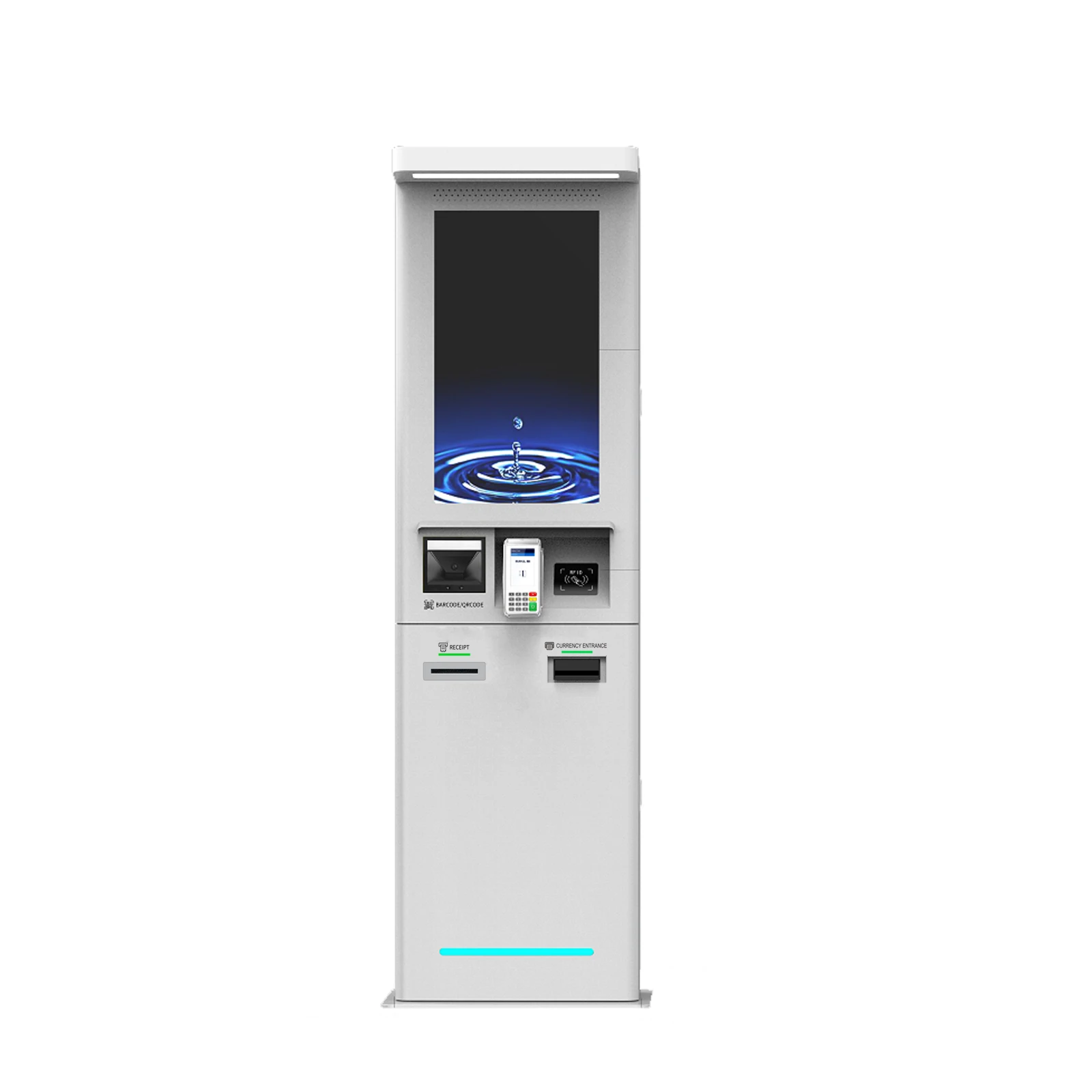 Multifunctional outdoor IP65 kiosk All-in-one parking payment machine with QR code
