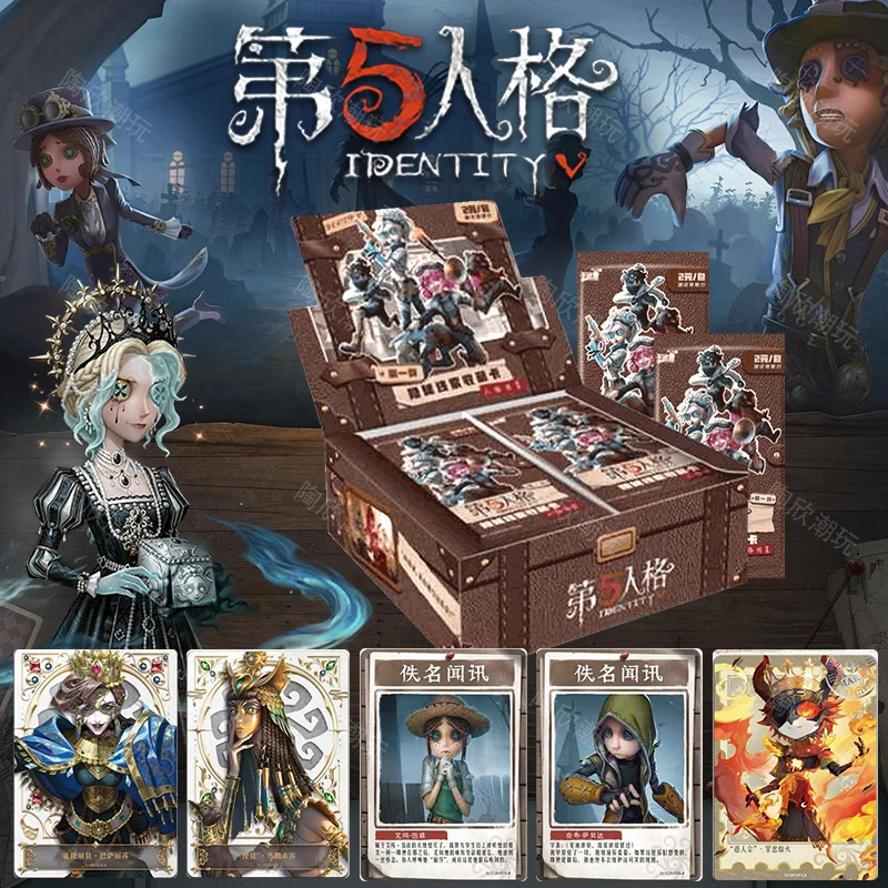 

Genuine Identity ⅴ Card Basic Version Engraving Time Cards Genuinely Authorized Classic Games Anime Collection Card Gifts Toys