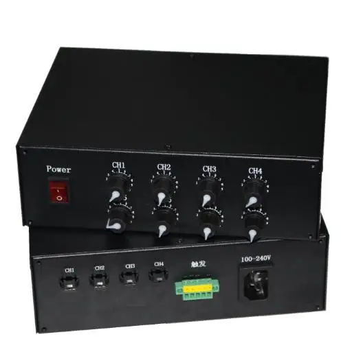 8-way 6-wire LCD light source regulator IC light source brightness controller LCM device light source power box machine vision