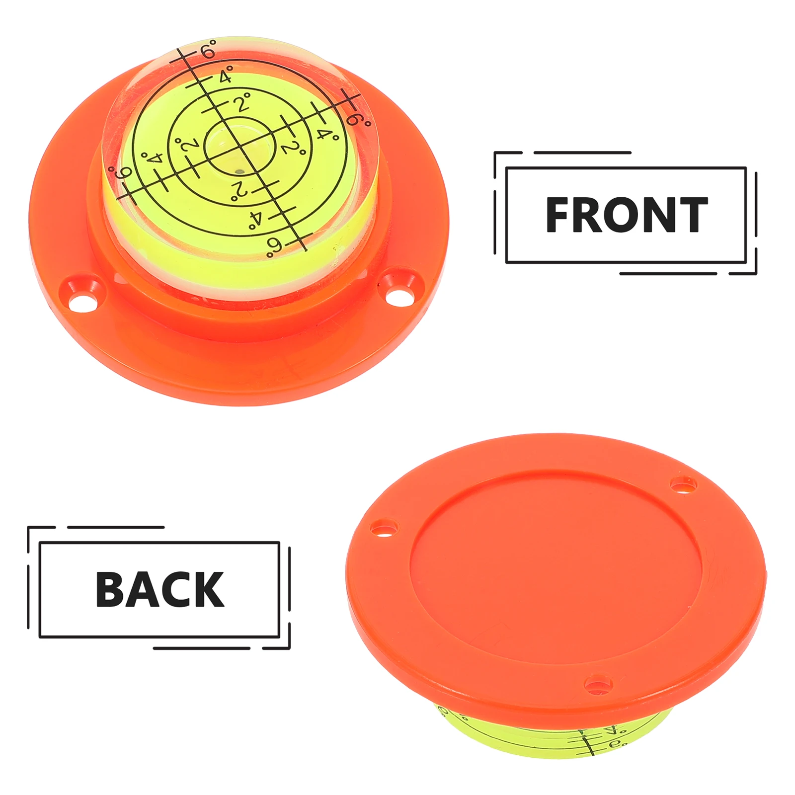 

Mini Bubble Level Circular Level Tool Compact Precision Measuring Leveler For Camera Tripod Turntable Camper Rvs Pocket Size