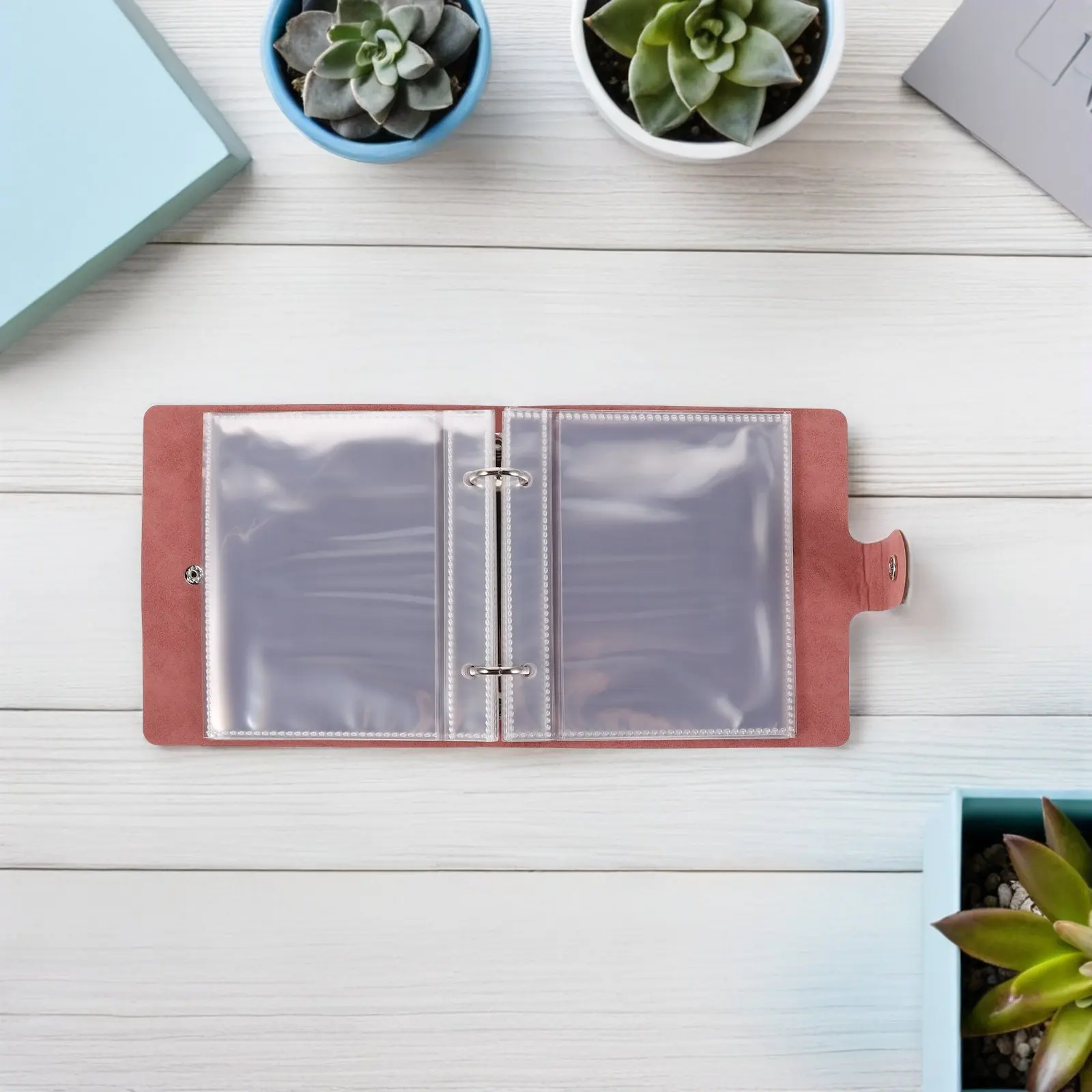 

Garden Seeds Packet Organizer Flower Storage Album Card Sleeves Binder Keeper Envelopes Photo