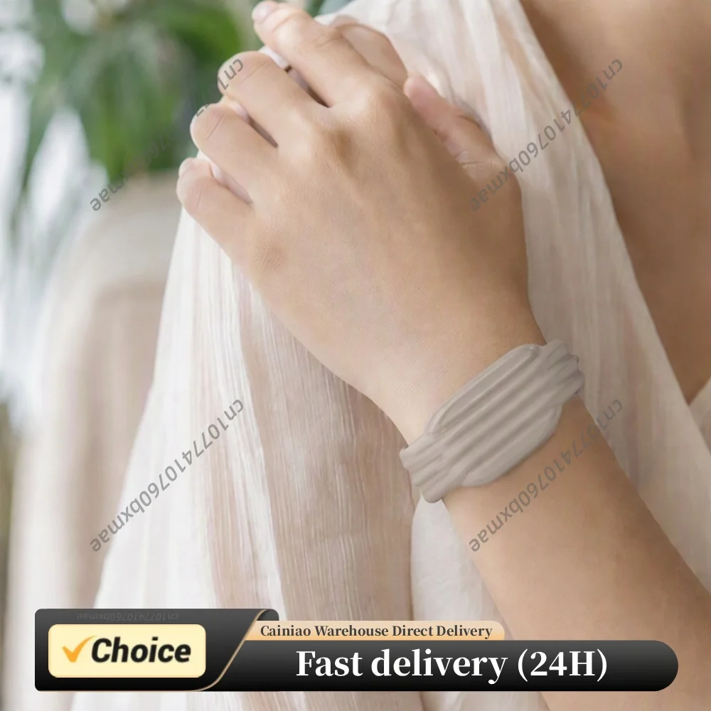 Replacement Silicone Wristband for CIRQA Integrated One-Piece Design Adjustable 5.6-8.5 Inch Wrist
