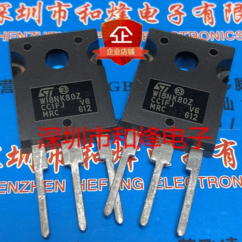 5PCS-10PCS W18NK80Z STW18NK80Z TO-247 800V 18A NEW AND ORIGINAL ON STOCK