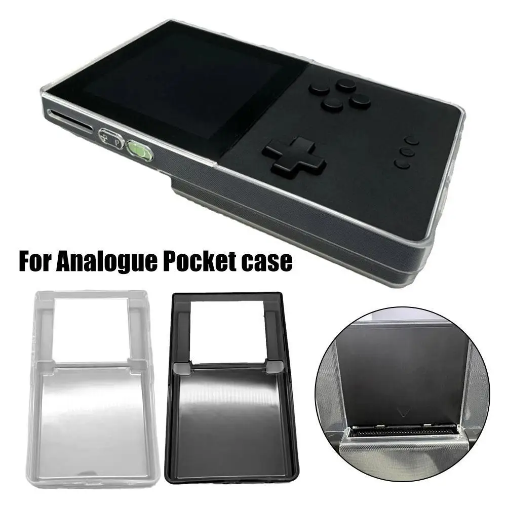 

For Analogue Pocket Case TPU Protective Cover AP Handheld Soft Crystal Case Game Console Protective Case