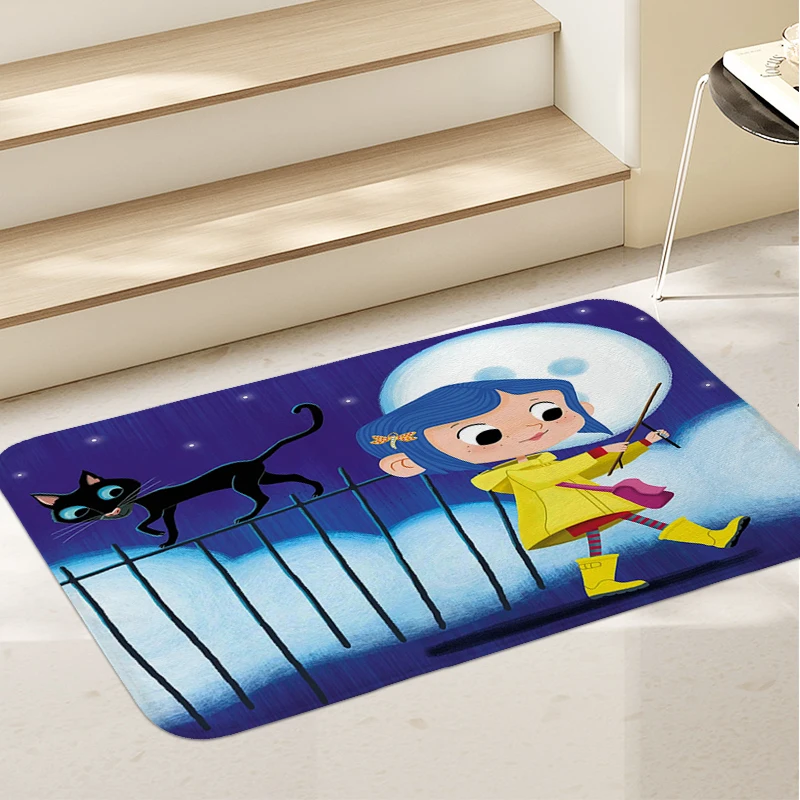 

Carpet for Bedroom C-Coralines House Entrance Mat Soft Custom Living Room Kitchen Treadmill Rugs Washable Non-slip Bathroom Rug