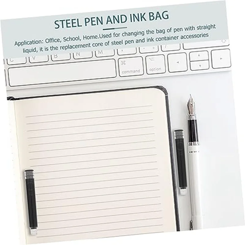 【Price Drop !!】200Pcs Ink Calligraphy Pens Ink Pen Refills Universal Pens Ink Useful Pen Ink Ink Refill Calligraphy Pen Refills