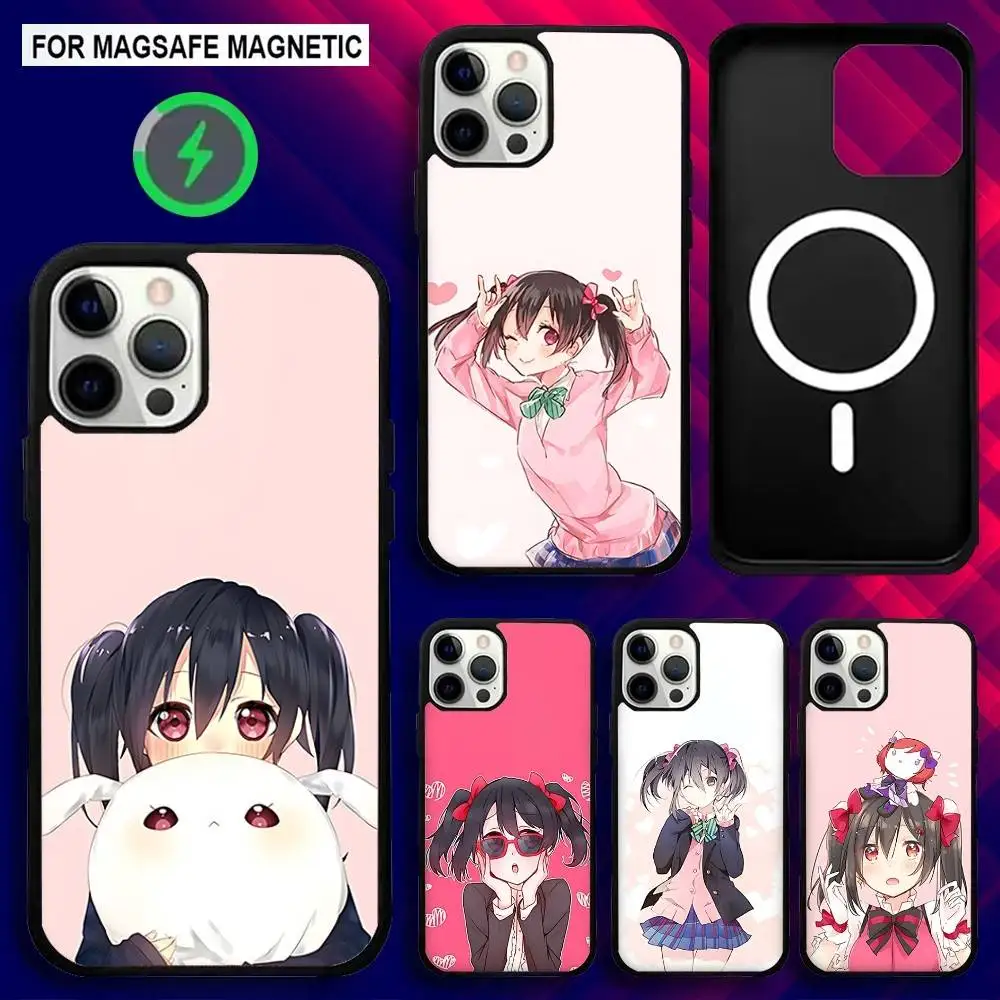 

Love N-Nico Yazawa Anime Phone Case For iPhone 17,16,15,14,13,12,11,Pro,Max,Plus,Mini,SE4,E Magnetic Magsafe Wireless Charging