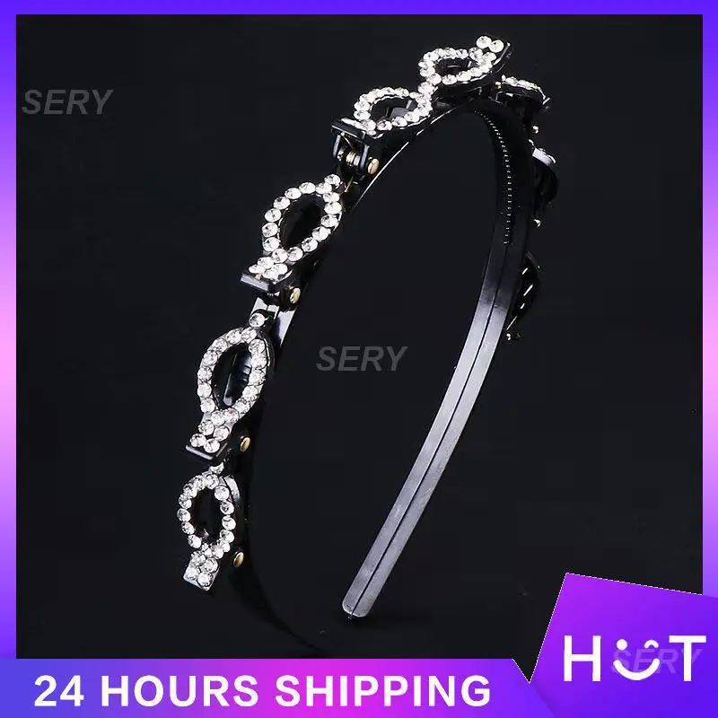 Broken Hair Artifact Dazzling Amazing Female Headband Headband Fashion Hairpin Highly Sought After Non-slip Headband Bang Clip