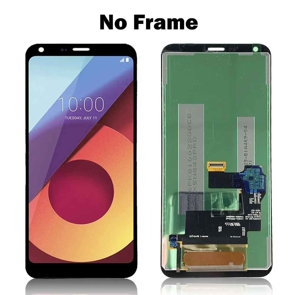 Tested For LG Q6 LCD Display Touch Screen Digitizer Replacement For LG Q6 Display M700A M700H M703 M700Y M700 LCD With Frame