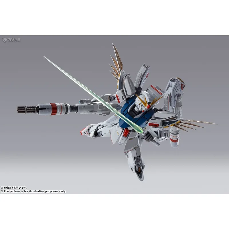 Bandai Original METAL BUILD Mech Finished Products Series F91 Gundam Anime Action Figure Model Toy Model Ornaments Gifts for Boy