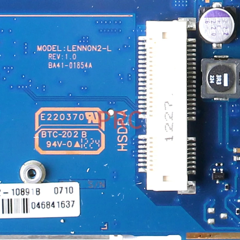 For Samsung NP-NC100 Laptop Motherboard BA41-01854A SR0DB N2600 BA92-09673A DDR3 Notebook Mainboard Tested