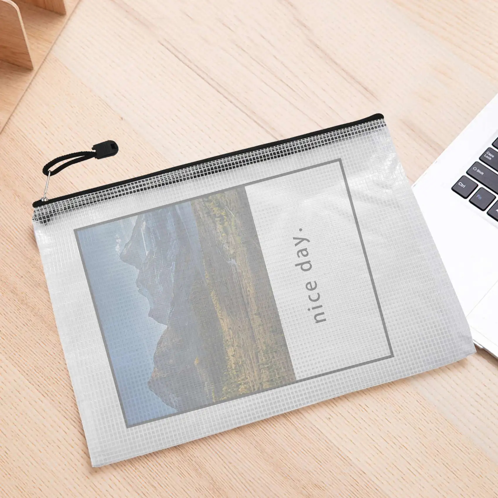 20Pcs B5 Zipper Document Pouch, Zippered File Bags, Storage Bags for Office School Home Travel,11.4 X8.2 Inch