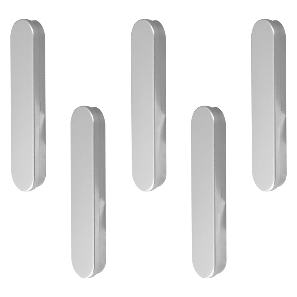 5pcs Metal Pen Box Durable Tinplate Stationery Storage Container for Pens Pencils Home Office Organization Gifts