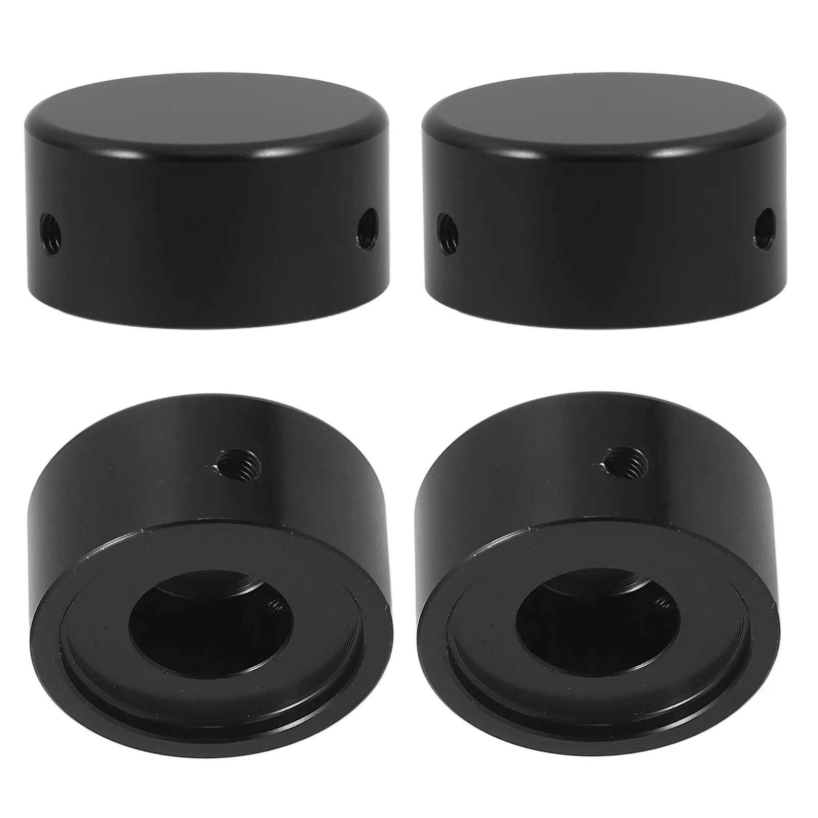 

4Sets Guitar Effect Pedal Metal Durable Footswitch Toppers Protective Guitar Accessory Instrument Part