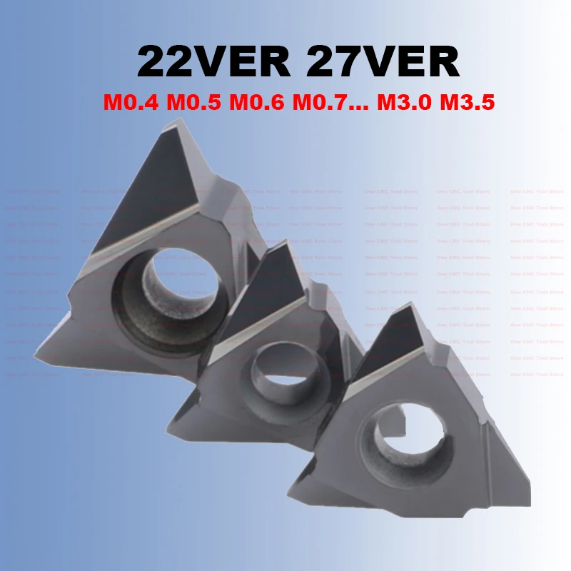 40 Degrees 22VER 27VER M0.5 M0.8 M3 Vertical Cyclone Milling Thread Carbide Inserts Toolholder CNC ZA-40-M1.0 Module 1.0mm 1.5mm