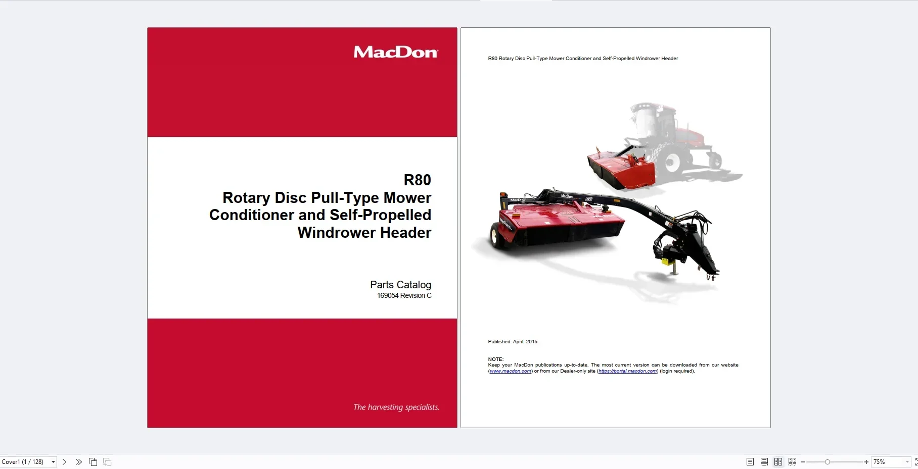 

TruckEPC TruckEPC MACDON Сельскохозяйственный оператор PDF 15,4 ГБ Техническое обслуживание проблемы Руководства стрельбы и запчастей