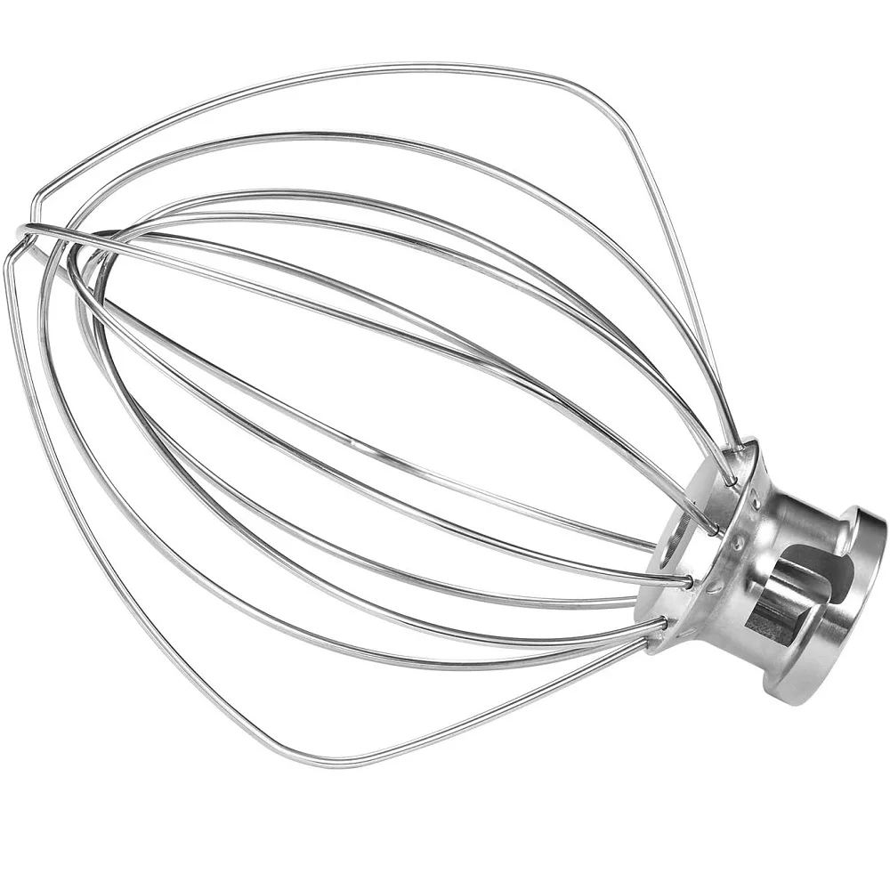 K45WW Wire Whip Attachment 6 Wire Whisk for KitchenAid 4.5QT Tilt-Head Stand Mixer for Egg Heavy Cream Beater, Cakes Mayonnaise