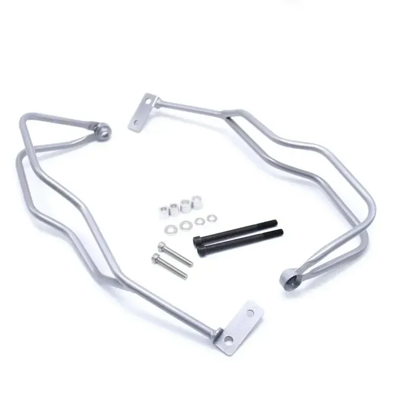 Silver Handlebar Metal Brush Hand Guard Protection for BMW R1200GS ADV Adventure