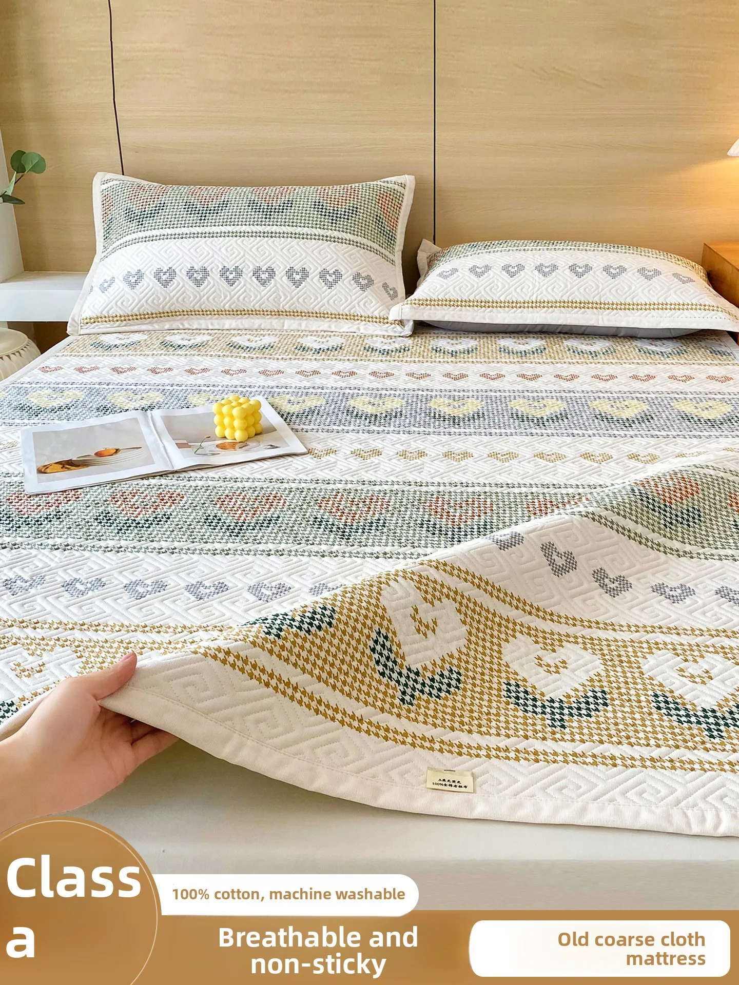 

Легкий нескользящий коврик из чистого хлопка Thiened Matr Pad для студентов, постельное белье Dormi, китайские принадлежности для спальни