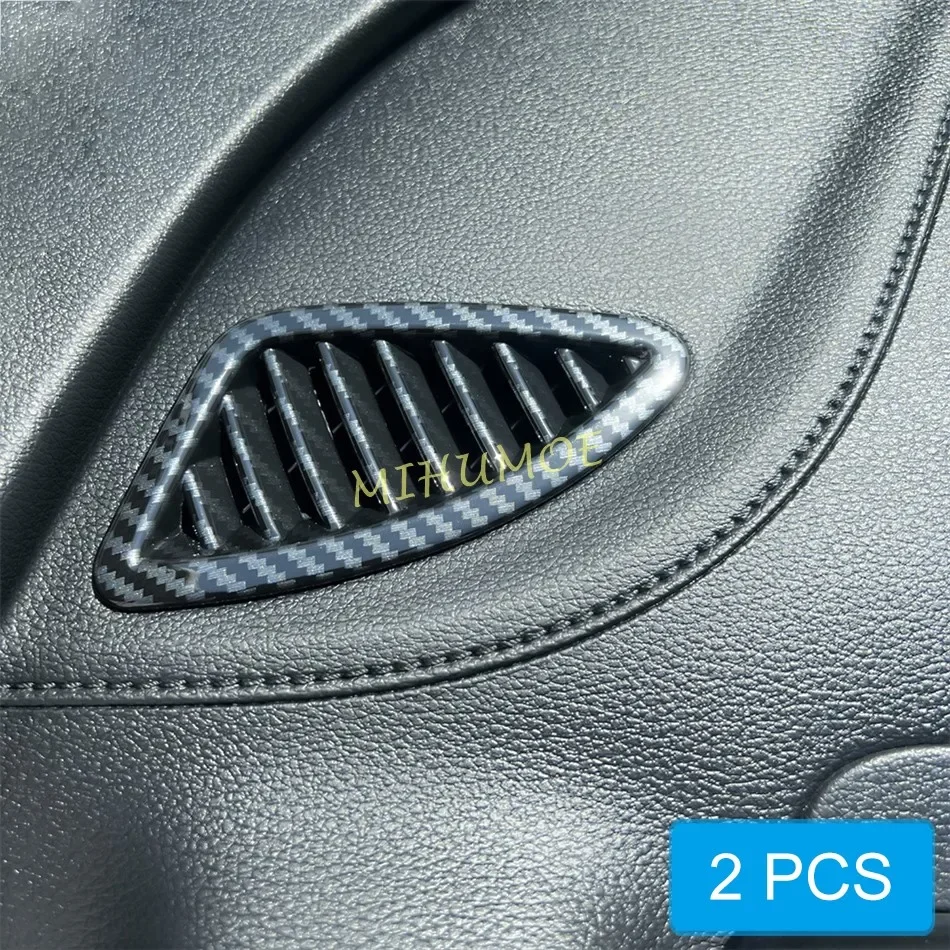 

Carbon Fiber Center Console Air Vent Cover Trims For Kia Sportage NQ5 2022 2023