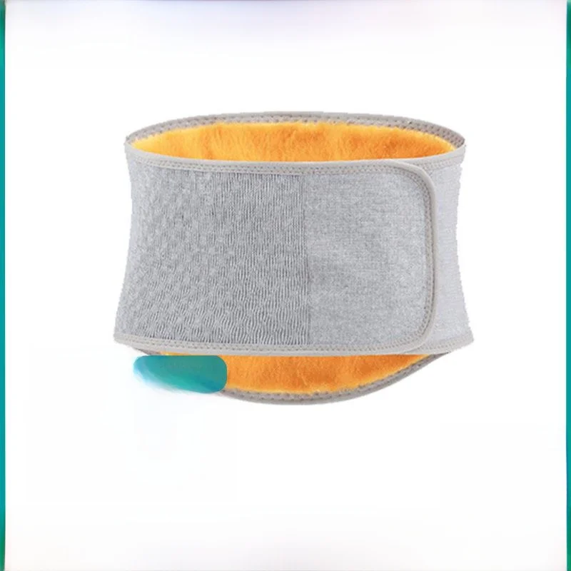 

Пояс с подогревом из флиса для мужчин и женщин, теплый пояс-бандаж для защиты живота, утягивающий пояс для пупка, защита живота, для фитнеса, йоги, спорта
