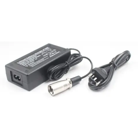 42V 2A 42V2A Charger For 36V 18650 Lithium Battery Pack With 3-Pin XLR Socket Connector Eu Us Au Uk