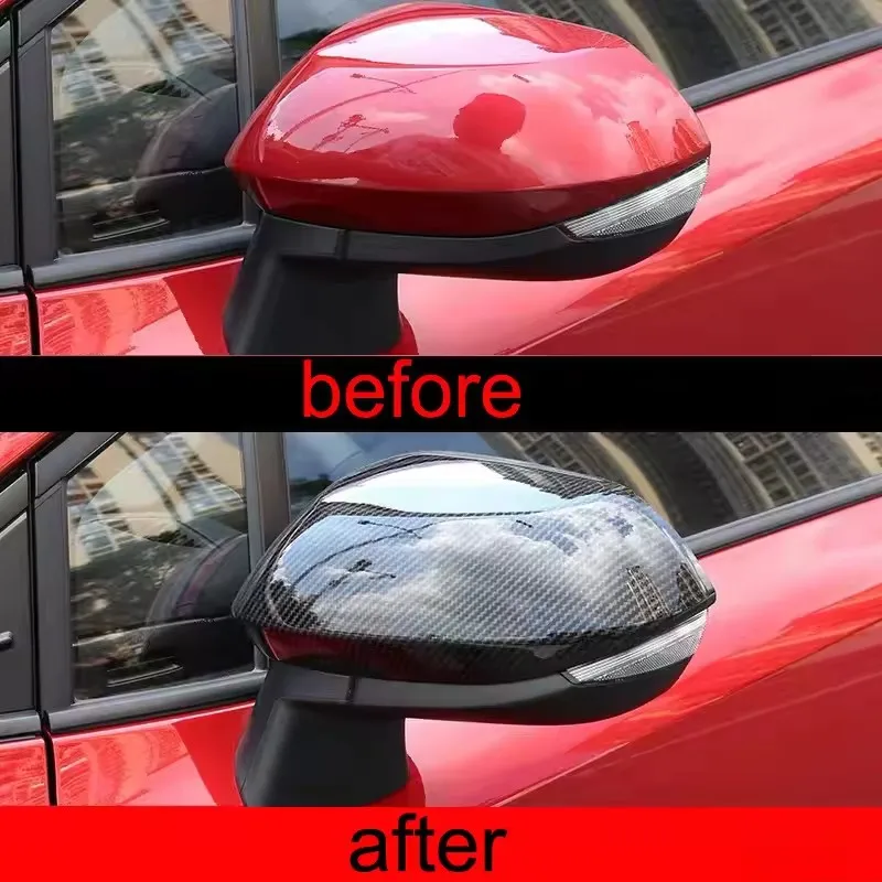 Rearview Mirror Cover Cap For Toyota Yaris Cross XP210 2020-2023 Side Mirror Protector Overlay Exterior Modification Accessories view 2