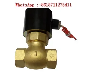 All copper coil high-temperature steam solenoid valve 2L/US-15 20 25 32 40 50 4 6 minutes 1 and a half inches 220V