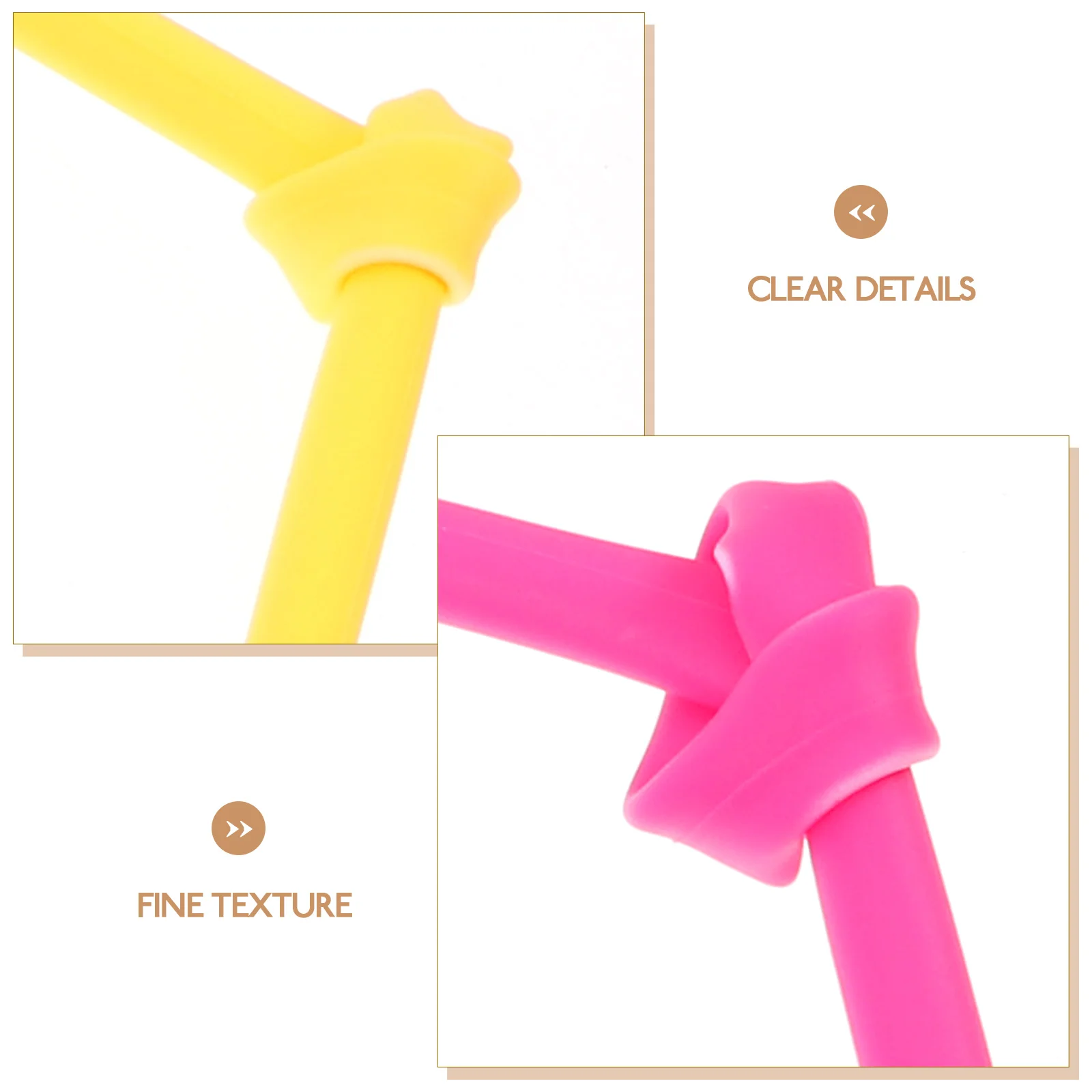 

1Set Silicone Straw Set Reusable Colorful Smoothie Drinking Straws with Cleaning Brush for Party Juice