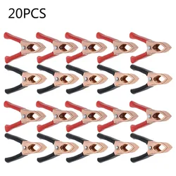 2/10/20pcs 30A 70mm Clips Battery Clamps Crocodile Clip For Electrical Engineering Voltage Testers