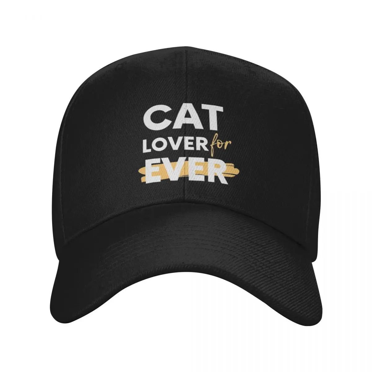 cat lover forever cat pate Baseball Cap Brand Man cap Hood New In The Hat Visor Women's Beach Outlet 2024 Men's