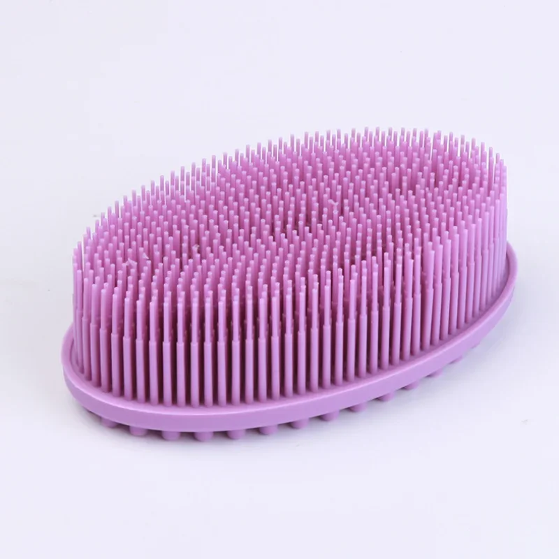 Silicone Shampoo Head Scalp Massage Brush Silicone Body Brush Hair Washing Comb Bath SPA Shower Comb Massage Hair Comb