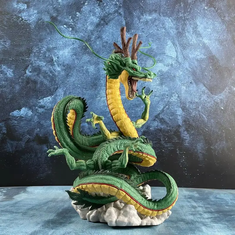 34cm bandai dragon ball z shenron anime figura super grande shinryu estatueta de ação pvc brinquedo modelo estátua ornamento presente aniversário