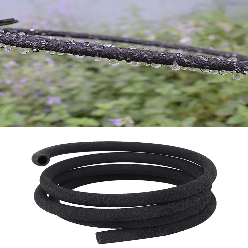 10M Hose Micro Drip Irrigation 4/9mm 12/16mm Leaking Soaker Hose Tube Anti-aging Permeable Pipe household Fruit Tree Watering