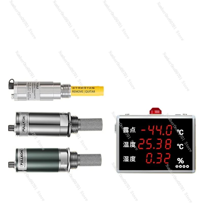 Dew Point Meter Vaisala DMT143 Sensor Probe Temperature and Humidity Differential Pressure Display Kanban Online Alarm