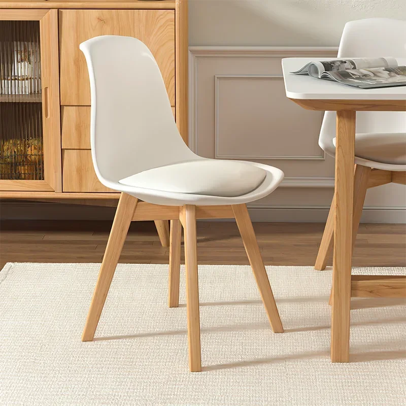 

Modern Elegant Dining Room Chairs White Chair Black Kitchen Furniture Wedding Armchairs Vanity Living Cafe Kids' Dinning Home