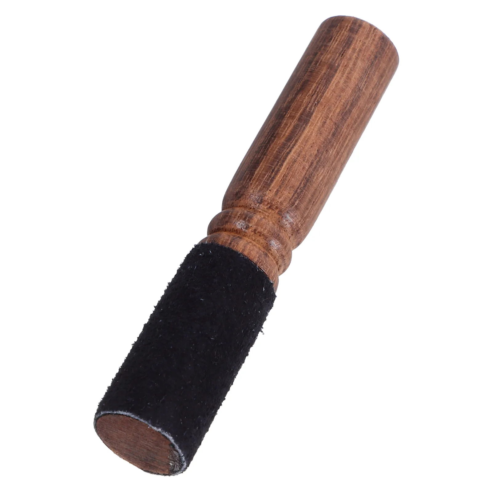 

Handmade Sheepskin Stick For Tibetan Singing Bowl Nepali Crafted Mallet Durable Peach Wood Handle Premium Wrapped Ideal