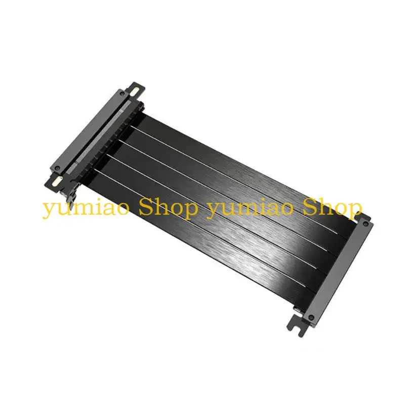 587B 20cm PCIe4.0 x16 GPU Risers Cable for ITXes Systems Enhances Stability and Integrity