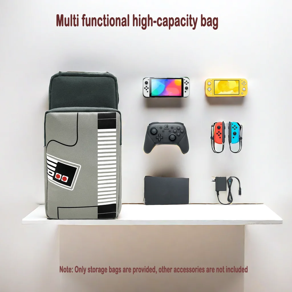 Men's Universal Game Console Storage Bag Staem Protective Case Switch Shoulder Bag Multi Functional Men's Diagonal Straddle Bag