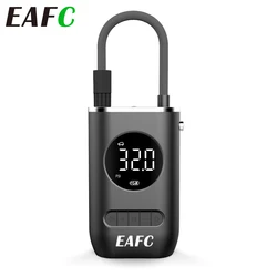 Mini Car Air Compressor Inflator Pump With LED Lamp For Car Motorcycle Bicycle Tire Inflatable Wireless Electric Air Pump